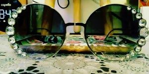 Fendi Woman's Crystal Sunglasses